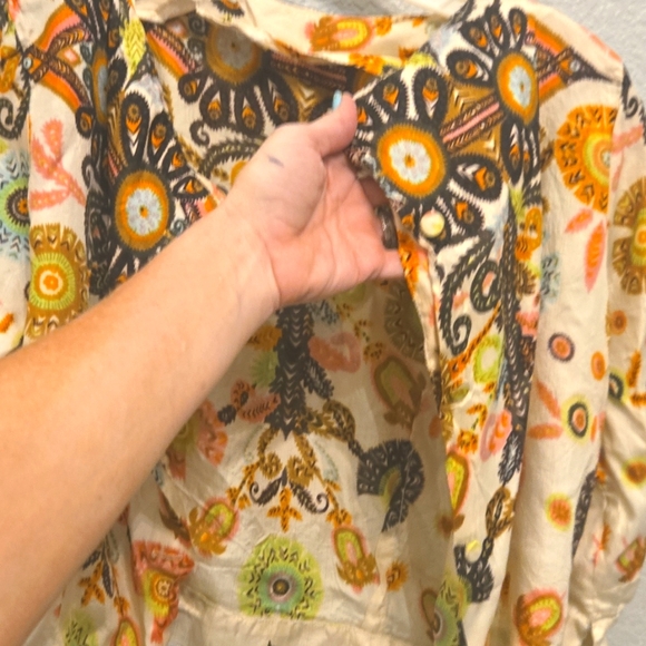 SILK: Vintage (1968), Blouse; button-down cardigan - Picture 2 of 3